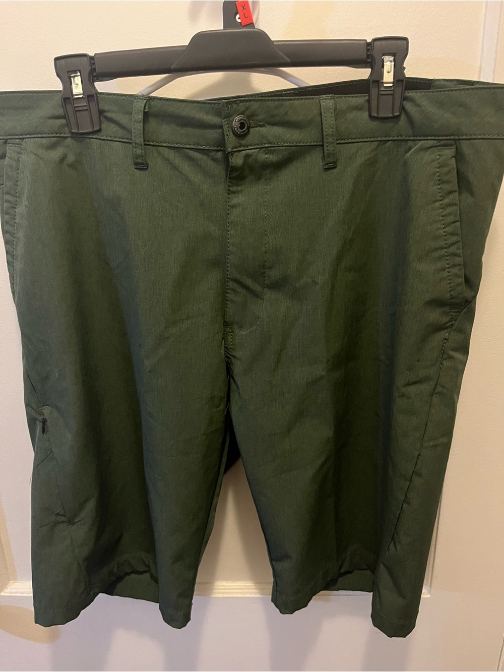 Kenneth Cole Men's Olive Green Cargo Pants